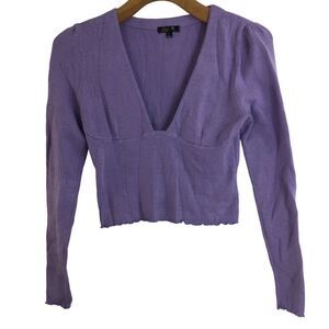 dELiA*s Purple Crop Top